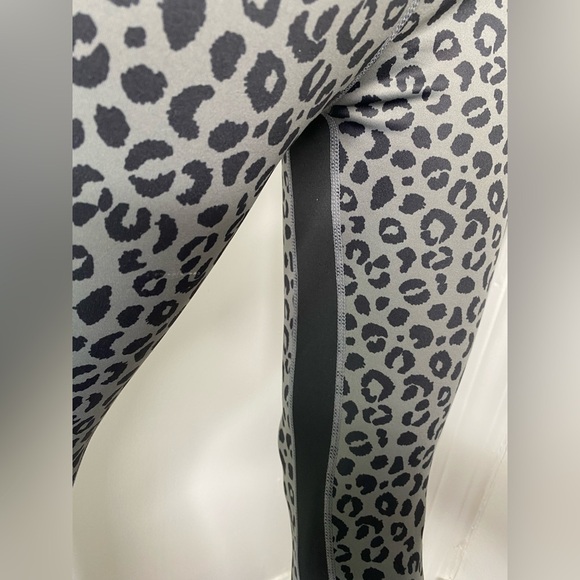 ANTHROPOLOGY ALLFENIX Leopard Print Crop Top and Leggings Set - Picture 9 of 9